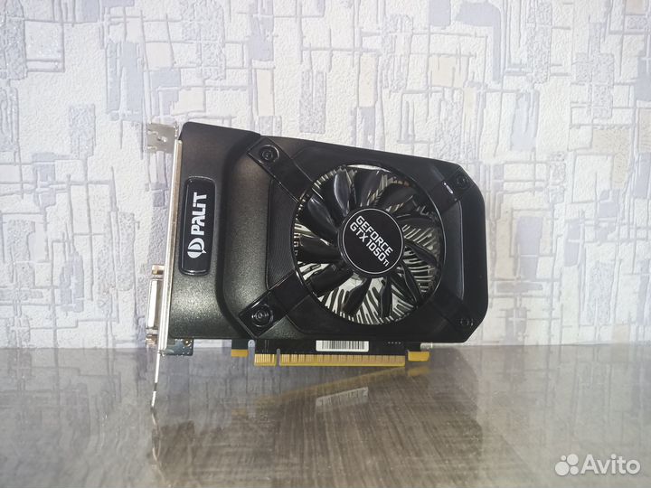 Идеальная Palit GTX 1050 Ti StormX 4Gb