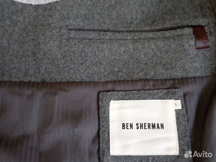 Пиджак мужской BEN sherman, размер L, шерсть