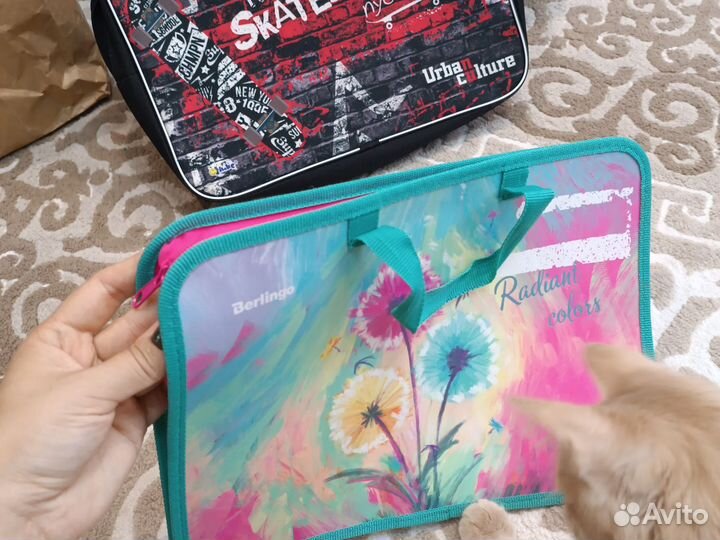 Сумочки для рисования и доп.секций