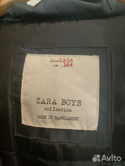 Парка пуховая zara