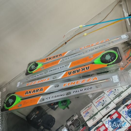 Зимняя удочка безкивковая Акара Akara Finezza