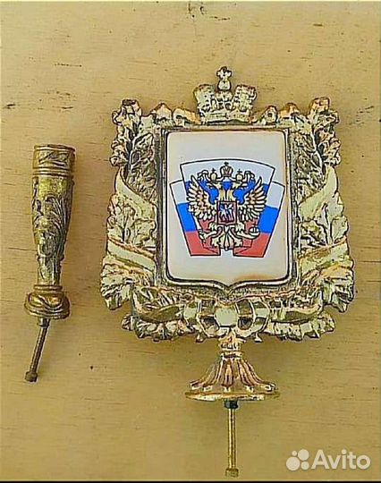 Латунный декор подставка для ручек