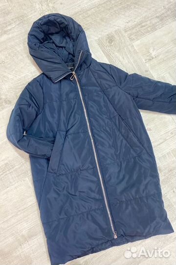 Пуховик зима для девочки 152-156 угги 37