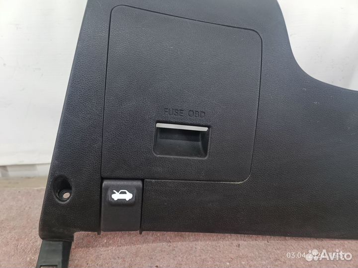 Накладка передней консоли hyundai solaris 1