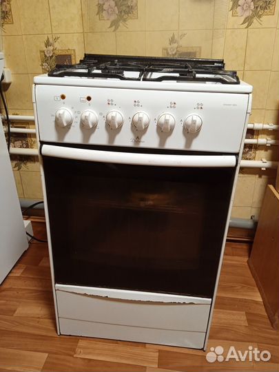 Газовая плита с электрической духовкой