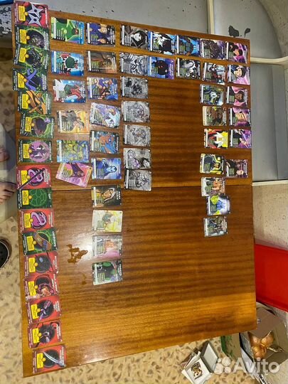 Карточки черепашки ниндзя боевая четверка