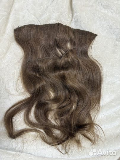 Волосы натуральные русые