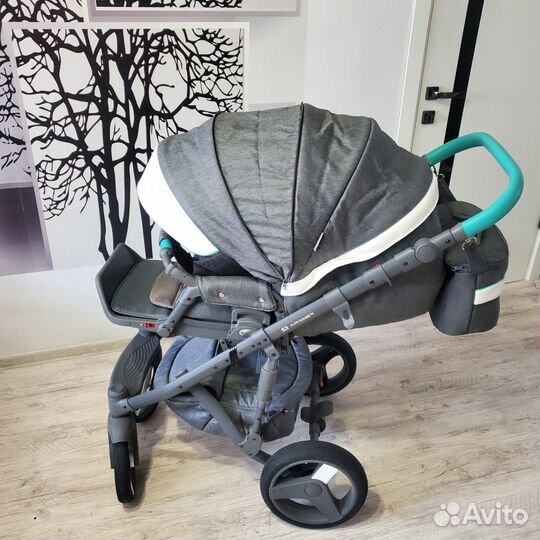 Коляска adamex monte carbon 2 в 1