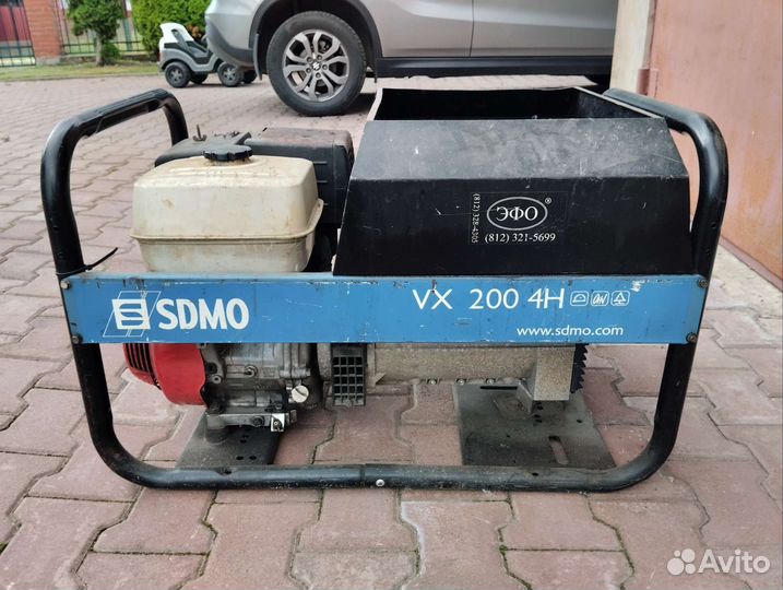 Сварочный генератор sdmo VX 200 4H