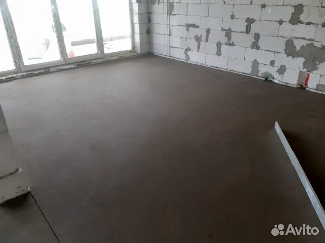 Полусухая стяжка пола с гарантией