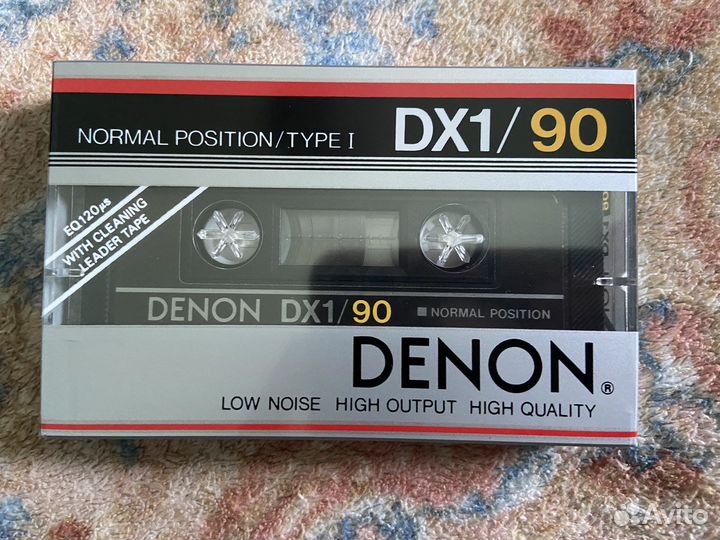 Аудиокассета denon DX1/90