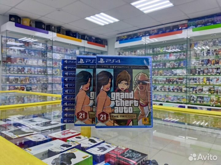 GTA The Trilogy (Новый ) PS4