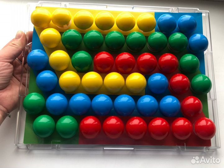 Игра мозаика пластиковая Рыжий кот 