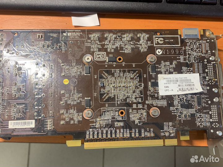 Видеокарта msi n560gtx-Ti Twin Frozr