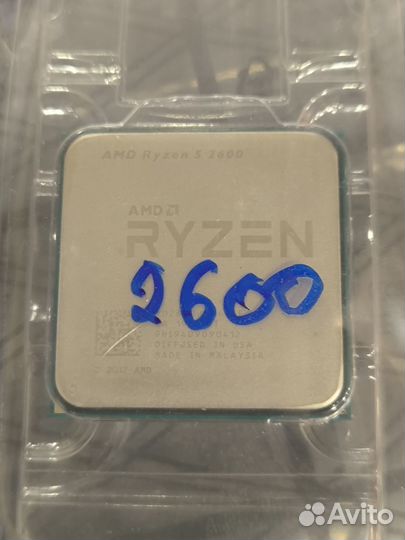 Комплект Ryzen 5 2600 + плата A520 + DDR4 16gb + К