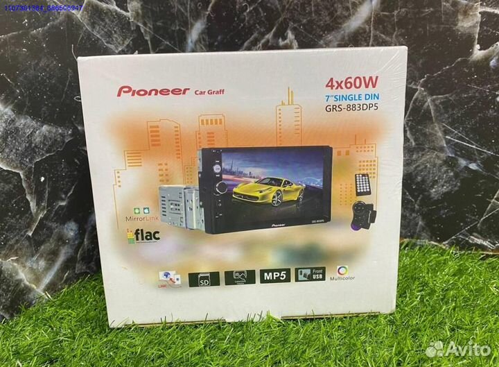 Магнитола 1den Pioneer (Арт.22723)