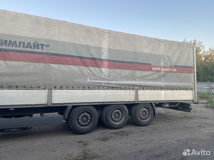 Полуприцеп шторно-бортовой Krone SDP27, 2007