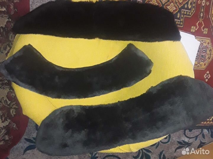 Меховой воротник овчина