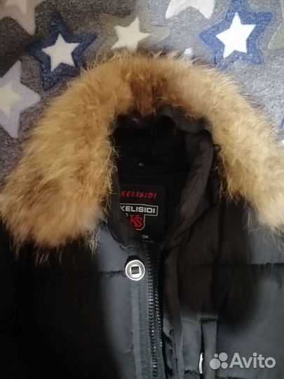 Мужская зимняя куртка парка 52