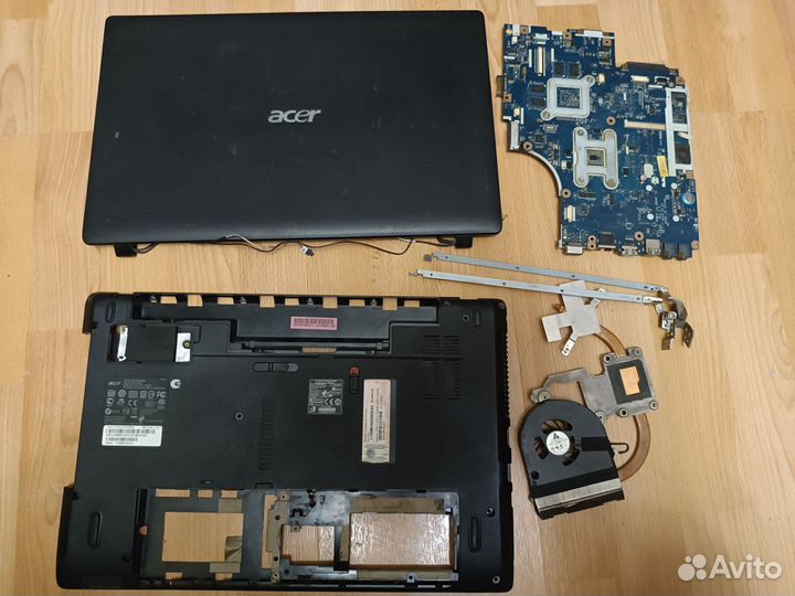 Ноутбук Acer 5742 в разбор