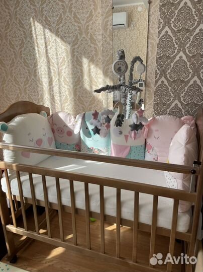 Детская кровать для новорожденных