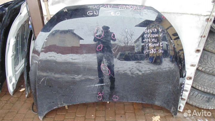 Капот hyundai tucson 3 небольшие дефекты