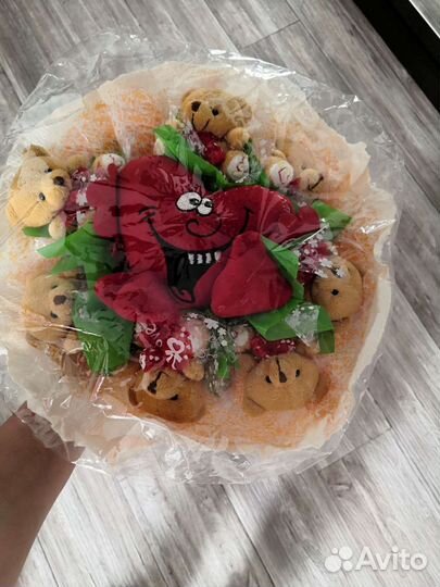 Букет из мягких игрушек