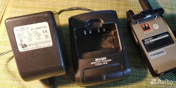 Рация Roger KP-45 400-470 5вт + FM радио