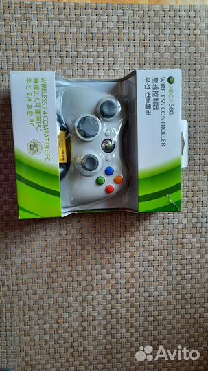 Беспроводные джойстики на Xbox 360 и компьютер