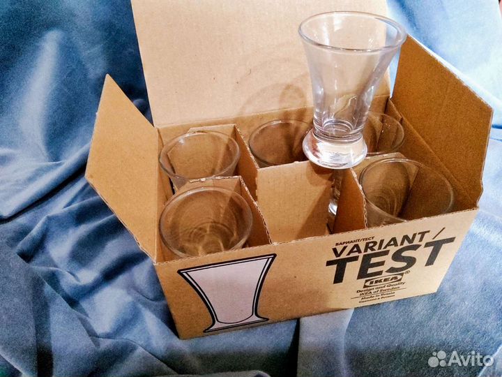 Рюмки стопки.Икея.новые в упаковке