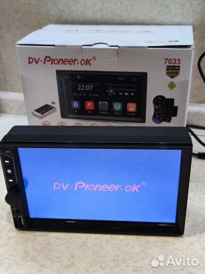 Магнитола 2 din pioneer 7133/7033