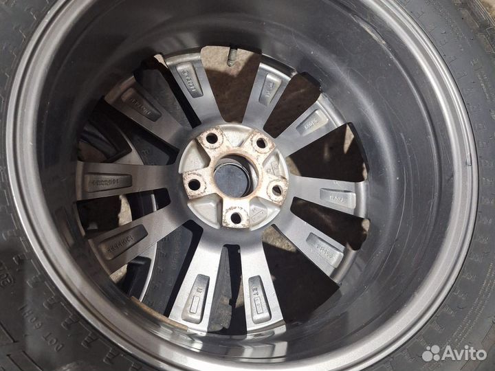 Зимняя резина с дисками r17