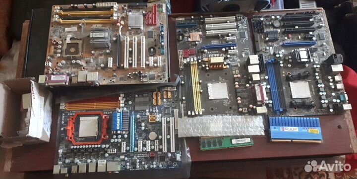 Б/У комплектующие для PC