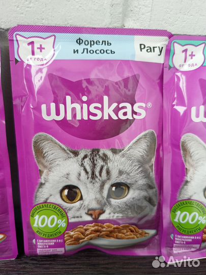 Корм для кошек whiskas
