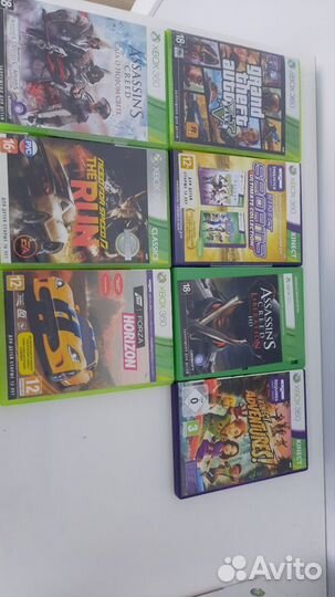 Xbox 360 в отличном состоянии с дисками