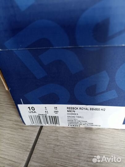 Кроссовки демисезонные мужские Reebok