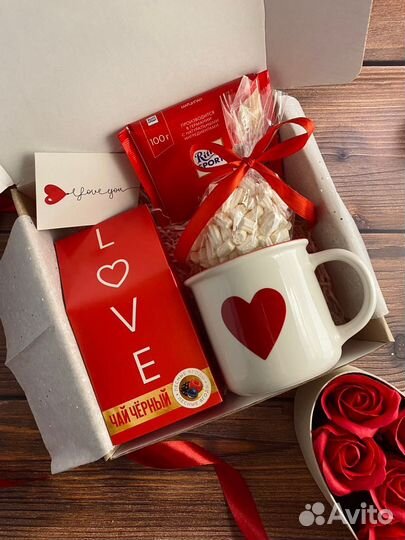Подарочный набор/бокс на 14 февраля