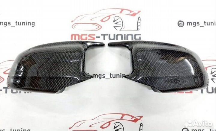 Крышки зеркал BMW M7 F01/F02 карбон (Дорест)