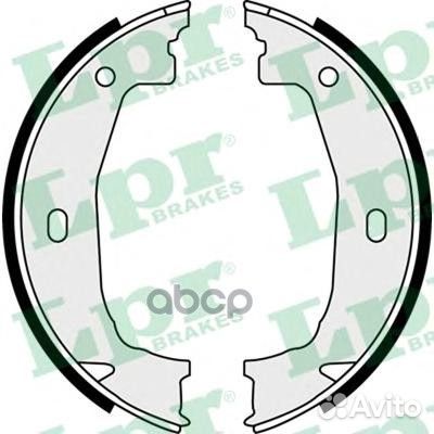 Комплект тормозных колодок 08100