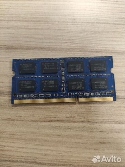 Оперативная память elpida DDR3 4GB 1333Мгц 2Rx8