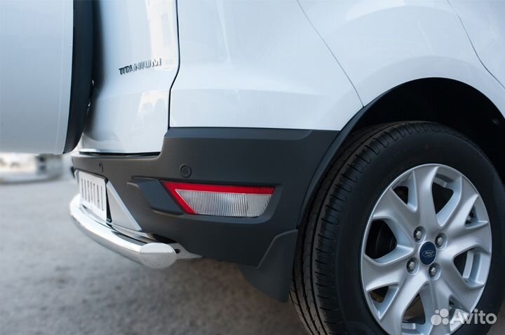 Защита заднего бампера для Ford Ecosport 2014