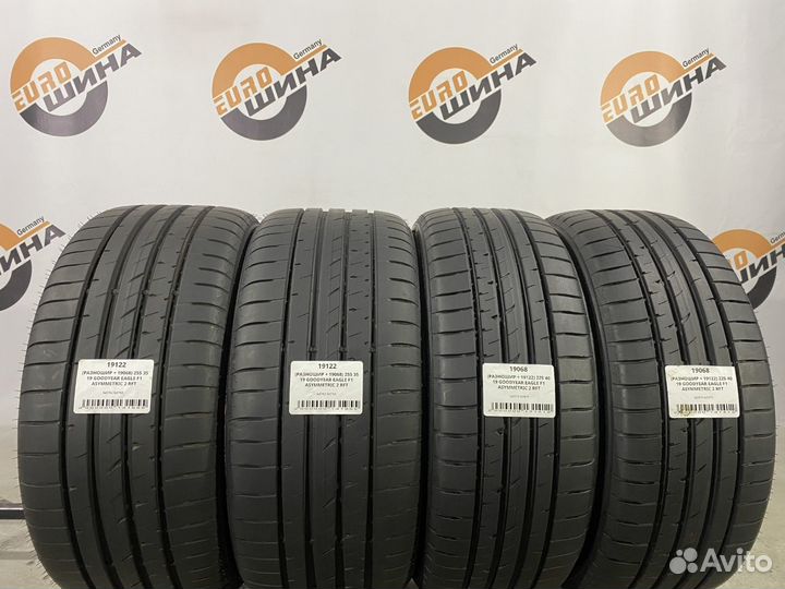 Goodyear Eagle F1 Asymmetric 2 225/40 R19 и 255/35 R19