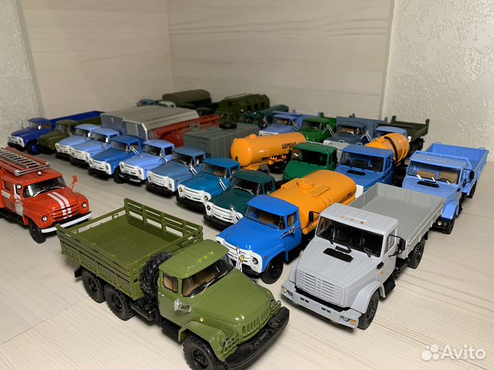 Коллекция грузовиков газ, ЗИЛ аист, SSM