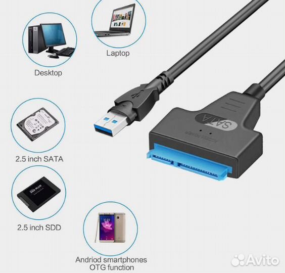 Новый переходник USB 3.0 - SATA