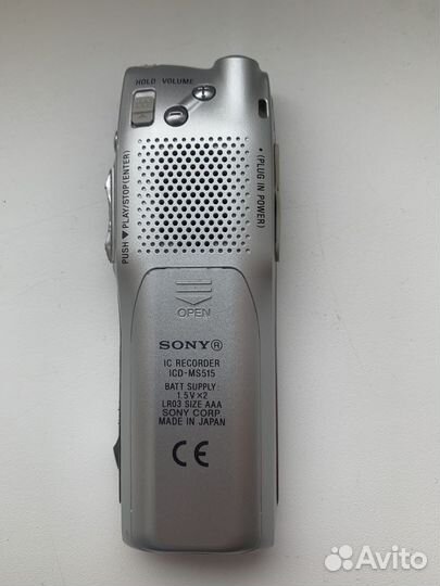 Цифровой диктофон sony