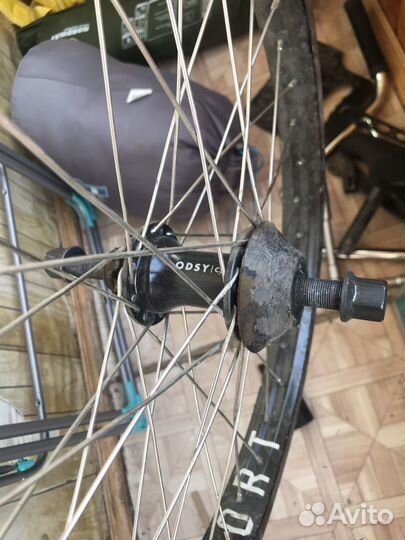 BMX заднее колесо Odyssey C5 SDS + gsport Ribcage