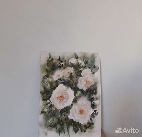 Картина акварелью: 