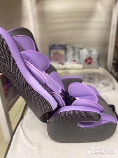 Автокресла 513 (9-36) teddy Bear сирень