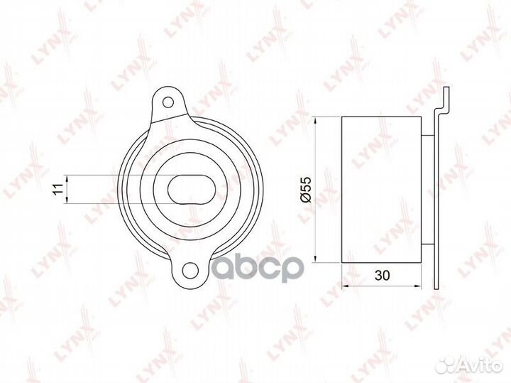 Ролик натяжной ремня грм PB1017 lynxauto