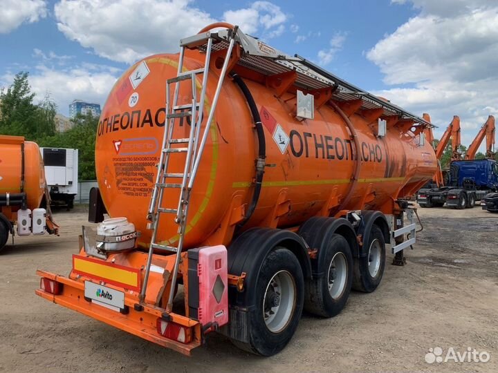 Полуприцеп бензовоз Сеспель 964845, 2015